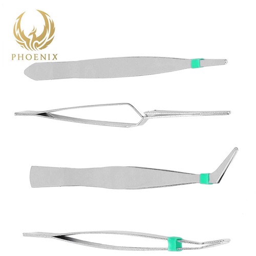 Craft Tweezers Set Hobby Arts Sewing Repair Kit Jewellery Soldering Pick Up Tool - Picture 2 of 5