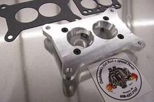 For FiTech EFI Two Barrel Adapter to a Small Rochester 2G Carter Stromberg WW 