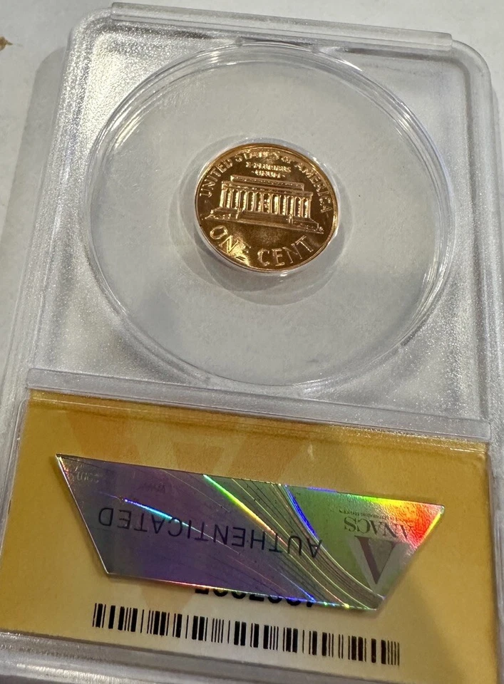 1964-P LINCOLN 1c Memorial ~ ANACS PR68RD ~ 1 EXCEPTIONAL Coin ~ BARGAIN #46/25 - Image 2 of 4