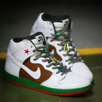 Red Green Stripe Oval Laces for Dunk SB Air Foamposite Kyrie  display picture 3