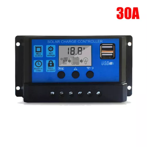 Solar Panel Regulator Charge Controller 12V/24V Auto Focus Tracking MPPT PWM - Picture 52 of 55
