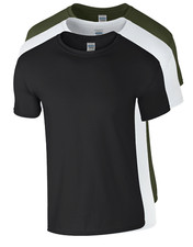 Mens Gildan Softstyle T shirt 3 & 5 Pack Unisex Plain Cotton Bulk T-Shirt Mixed