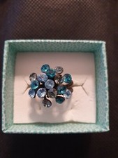 wunderschöner Ring  verstellbare Grösse Konplott mit Steinen neu