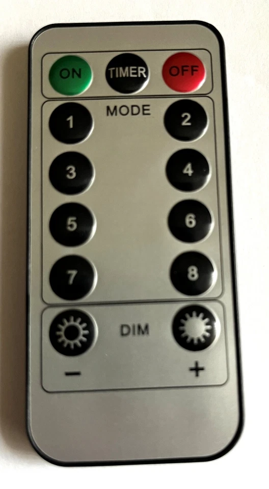 120 WARM WHITE LED (2m long) 3AA Battery Strip Light + Remote Control + 8 Modes - Image 4 of 4