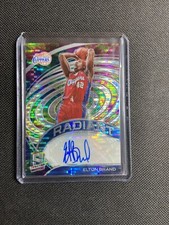 2020-21 Panini Spectra Radiant Signatures Celestial Prizm /35 Elton Brand Auto