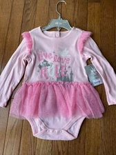 NWT ~ Disney Baby By Disney Store Tutu Bodysuit ~ 18-24 Months 