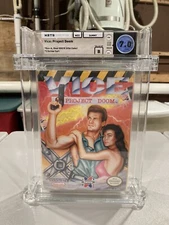 Vice: Project Doom Nintendo NES Graded WATA 7.0 B New Sealed Rare Game Not VGA