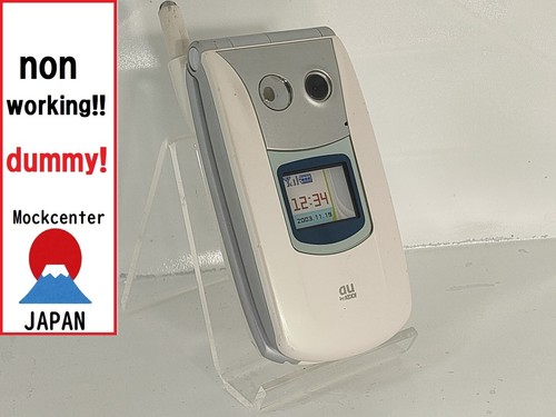 【dummy!】 TOSHIBA A5501T (color white) au-japan non-working cellphone - 第 1/3 張圖片