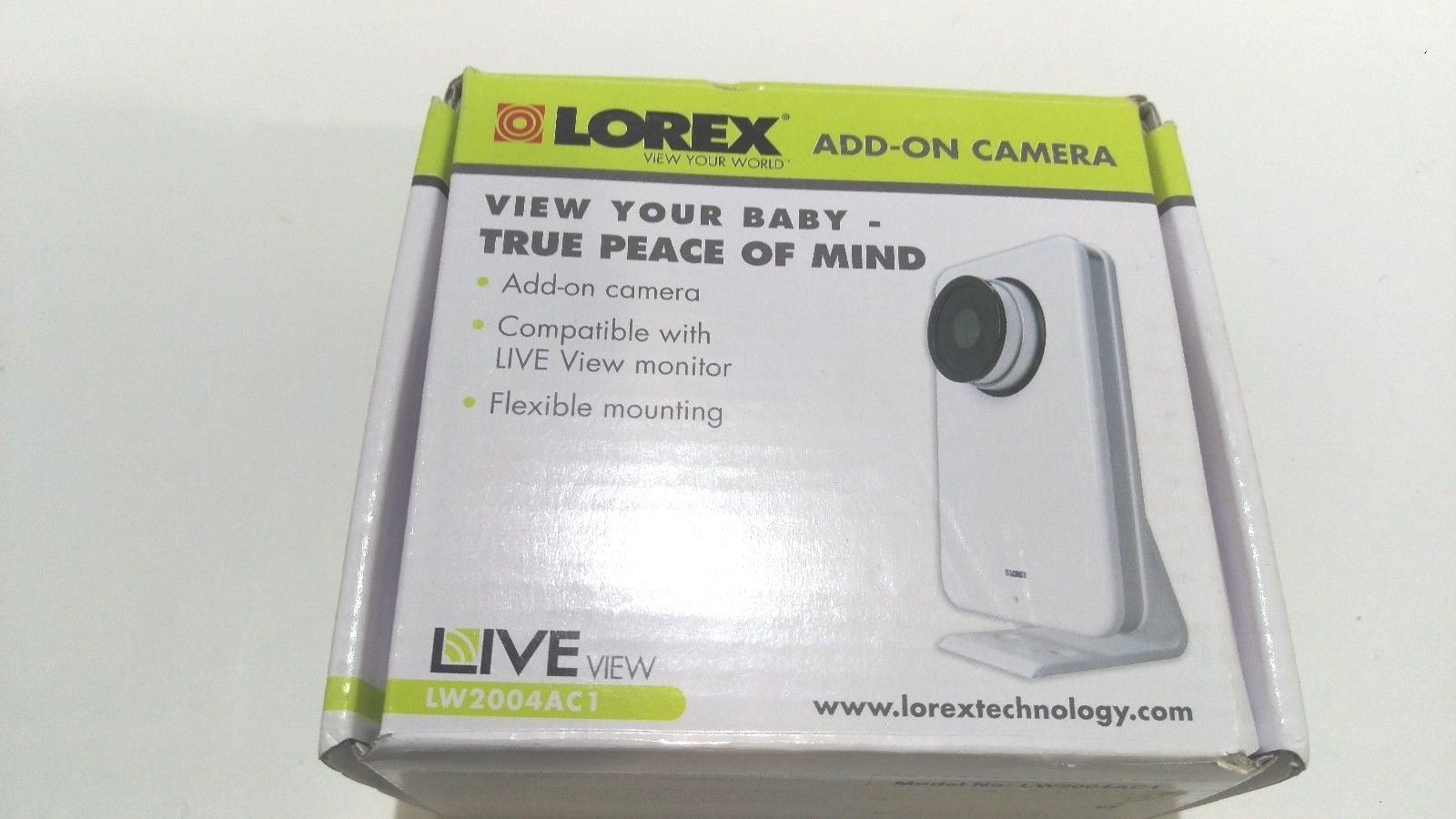 Baby monitor camera for Lorex Live View LW2004 LW2004ACI NEW IN RETAIL BOX-image