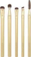 EcoTools Precious Metals Brightening Eye, Eyeshadow 5 Pc Brush Set. - Vegan