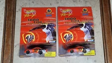 Two (2) Hotwheels Racing Cars - 2000 Tide - Collectors Edition - Nascar Downy