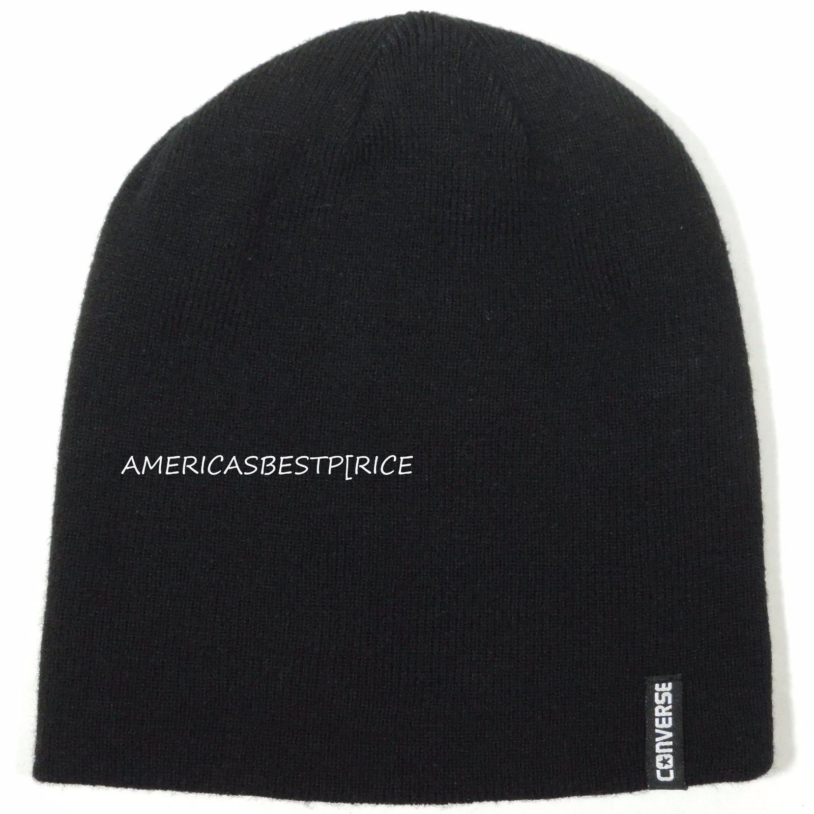 CONVERSE ALL STAR BRAND NEW MENS BEANIE HAT,4 IN 1 REVERSIBLE ONE SIZE,NWT. image 3