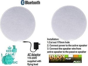Pair 5 2 Hifi Surround Sound Wireless Bluetooth V4 0 Ceiling