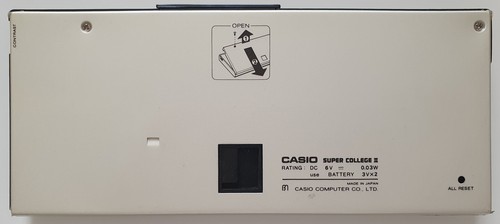 Casio Super College II Pocket Computer (Casio PB-100 variant only sold in Japan) - Bild 2 von 15
