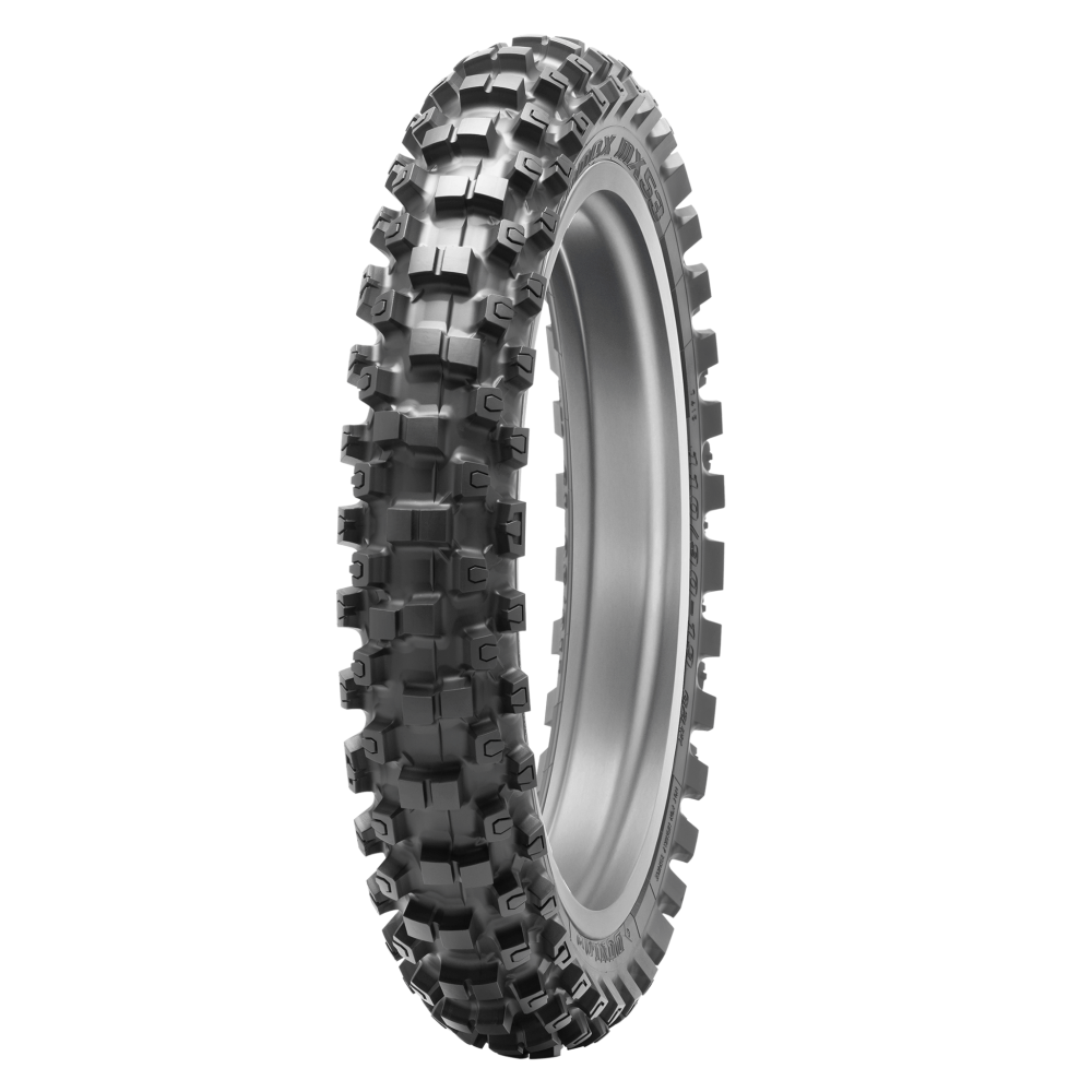 DUNLOP Tire - Geomax MX53 - Rear - 120/80-19 - 63M 45236685 YAMAHA