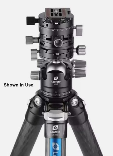 Leofoto G2 + NP-60, 3 en 1 Cabezal Engranado Panorámico Arca Compatible con Suiza (Reino Unido) Nuevo en Caja - Imagen 19 de 24