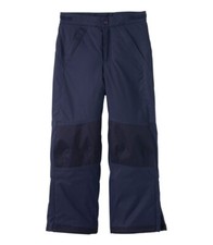 L.L. Bean Cold Buster Snow Pants Youth Size 12 Navy Blue