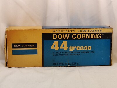 DOW CORNING Specialty 44 Medium High Temp Bearing Silicone Grease 8 oz -40 +400*
