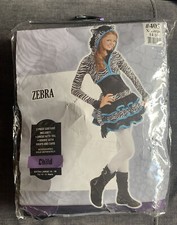 Zebra Child XL Halloween Costume