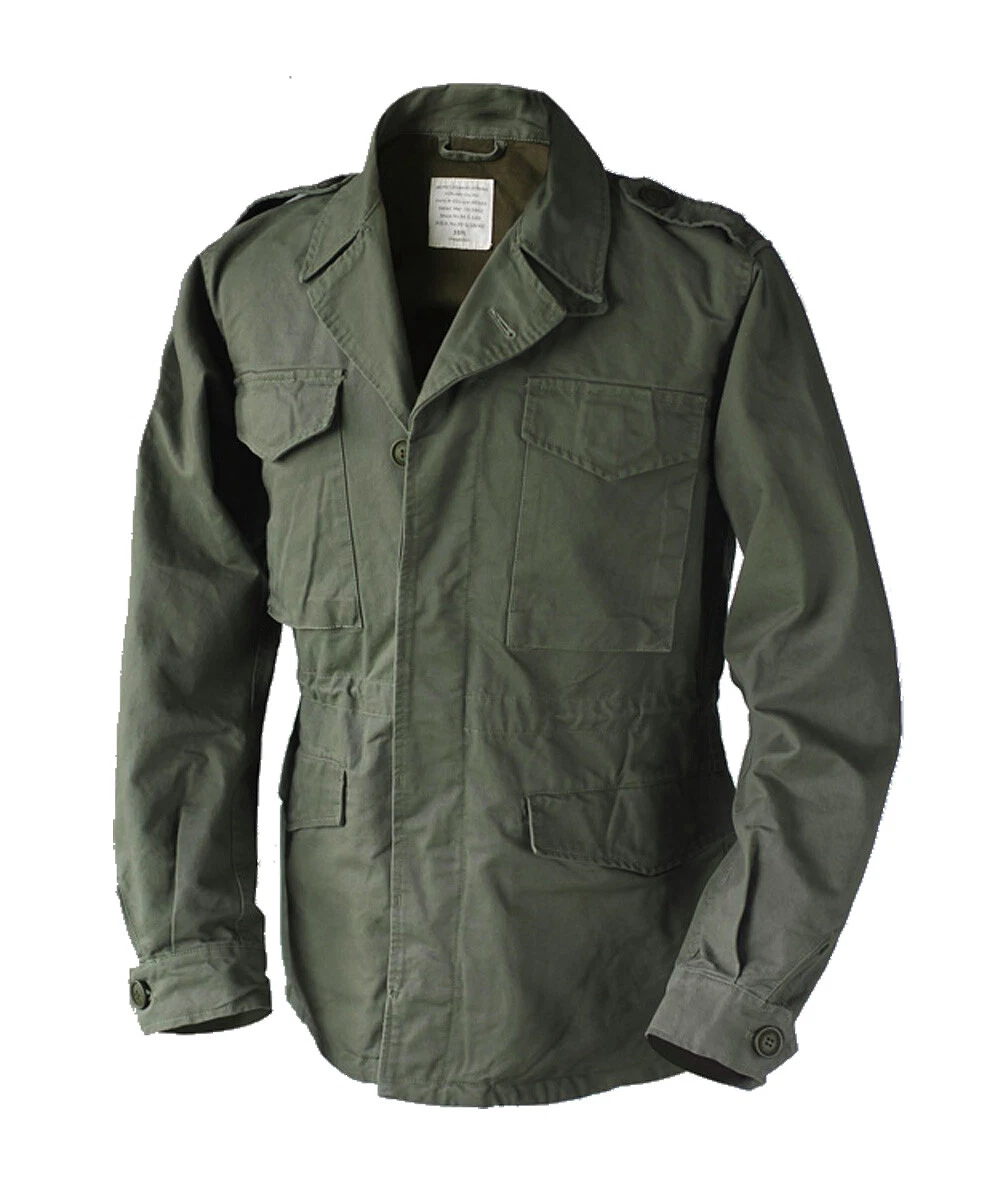 US MILITARY M43 FIELD JACKET M-1943 OD GREEN SIZE 52 XXX LARGE 
