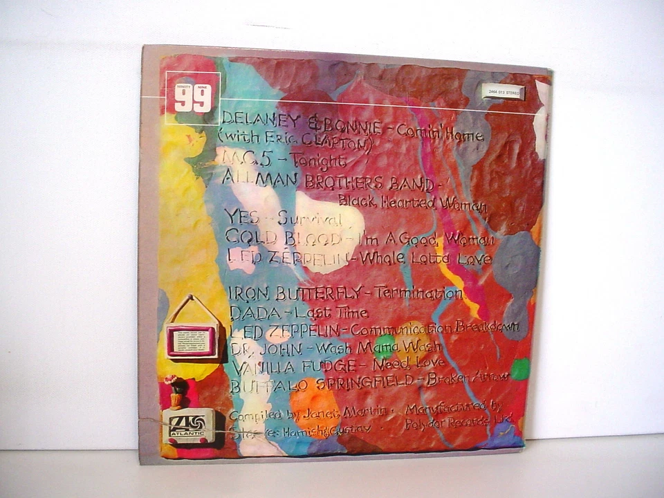 THE AGE OF ATLANTIC UK 1970 ATLANTIC 2464 013 Led Zeppelin MC5 Allman Brothers - Image 3 of 4