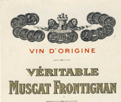 Étiquette Label Quinquina Du Chamois Apéritif Emile LABARTHE Frontignan - Vintage
