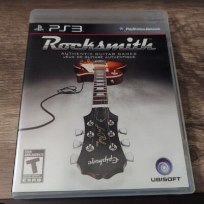 Rocksmith Authentic Guitar Games (Sony PlayStation 3 2011) Rock Smith PS3