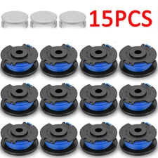 15Pack For Ryobi One+ AC14RL3A .065 Line and Spool for Ryobi 18/24/40V Trimmer