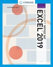Illustrated Microsoft Office 365 Excel 2019 Comprehensive MindTap Course Lis