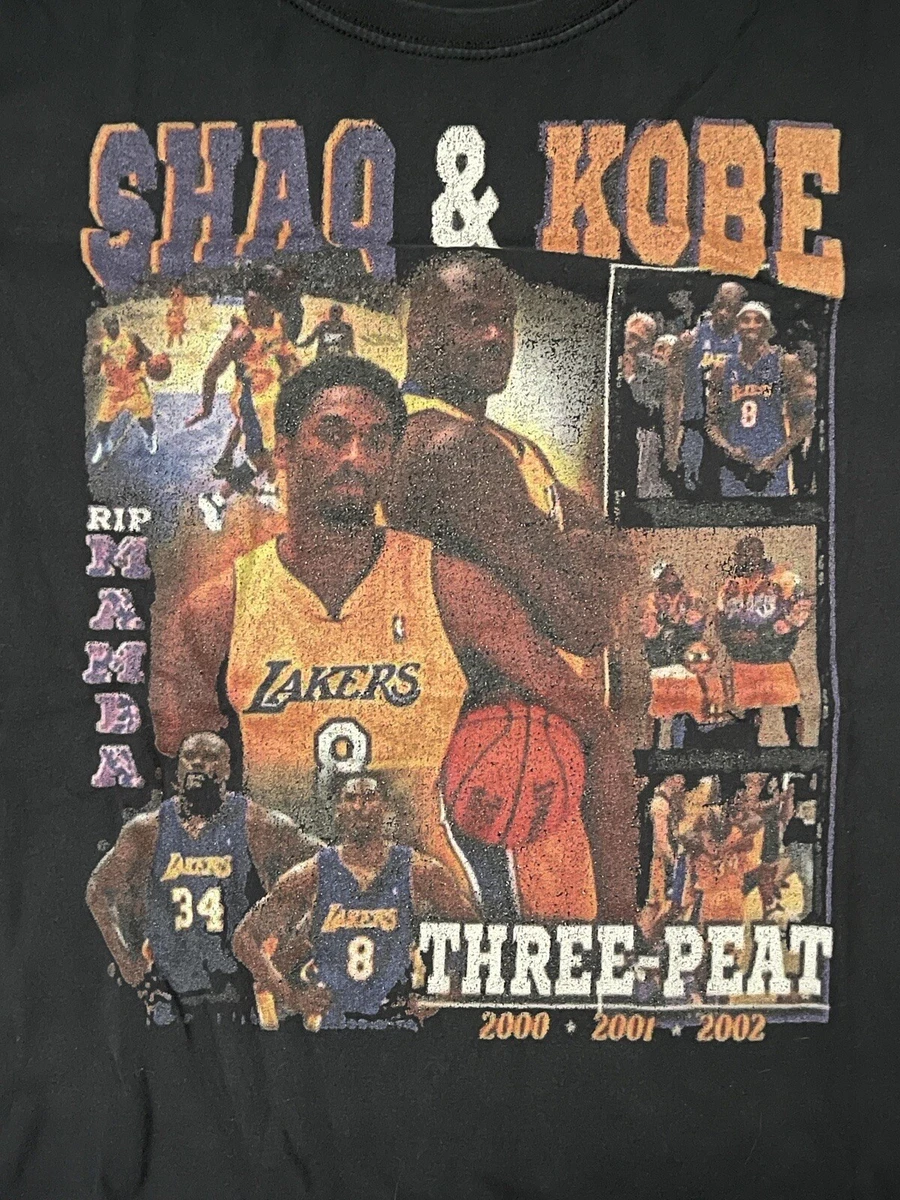 Shaq & Kobe 'Three Peat' T-Shirt