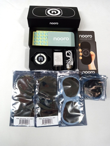 Nooro Whole Body Massager V1.1 Starter Kit +3 Bonus Sticky Pads NEW