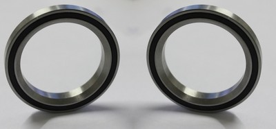 2x ACB41/345 2RS / ACB-41 41x6.5x45° (45°/45°) 41mm 1-1/8'' Steuersatz Kugellager