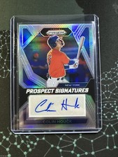 2024 Panini Prizm Baseball Colin Houck Prospect Signatures Auto New York Mets