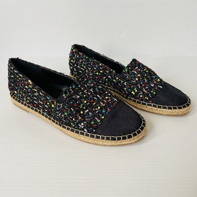 TS Taking Shape 'Bailey Boucle Loafer' Shoe Black Bright Size 41 NEW RRP $99