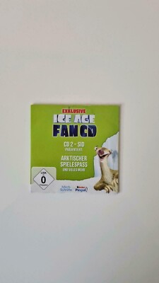 Kinder PC-Spiel ''Ice Age'' Fan CD 2 Sid Arktischer Spielespass u.v.m.