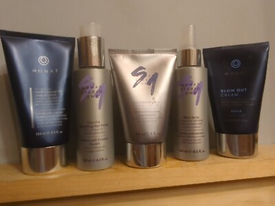 Mix Lot Of Pre Owned/Used Monat Styling Products -See Description 