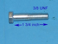14-0234 Bolt Bolt Ø 3/8 UNF 24TPI 1 3/4 inch Long 44 mm Triumph 21-0684