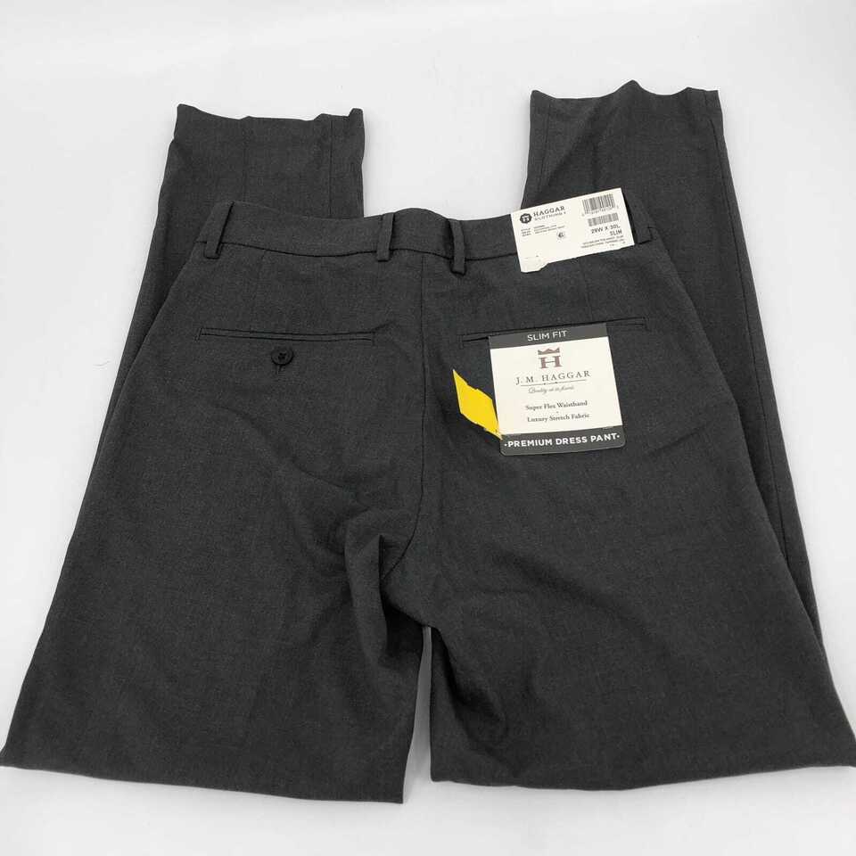 Haggar Gray High Rise Dress Pants | Perfect for Any Occasion | eBay