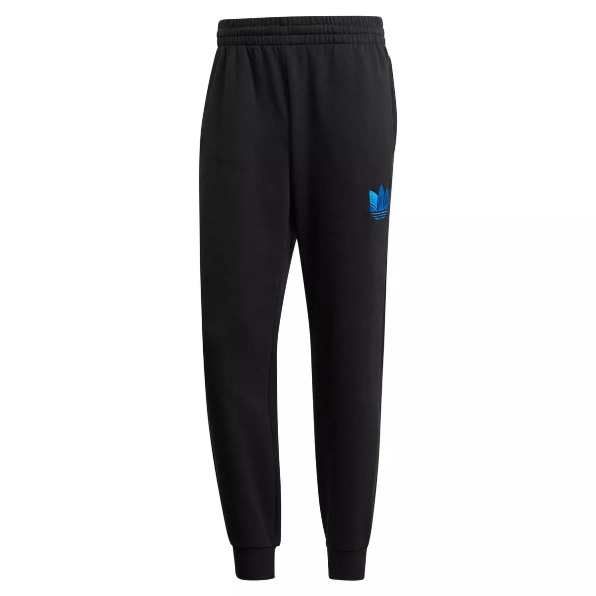 adidas ORIGINALS MEN S 3D TREFOIL GRAPHIC SWEAT PANTS BLACK JOGGERS TROUSERS NEW