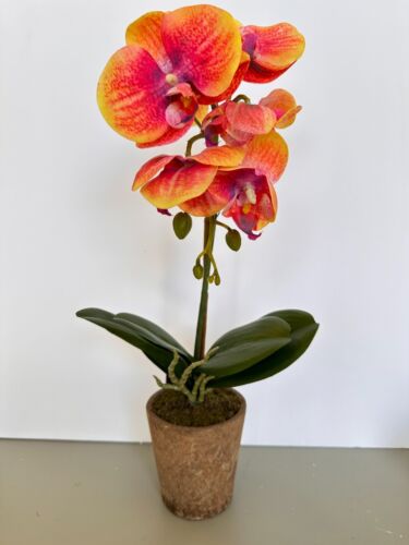 Artificial Flowers Faux Orchid, Fake Orchid - Picture 2 of 12