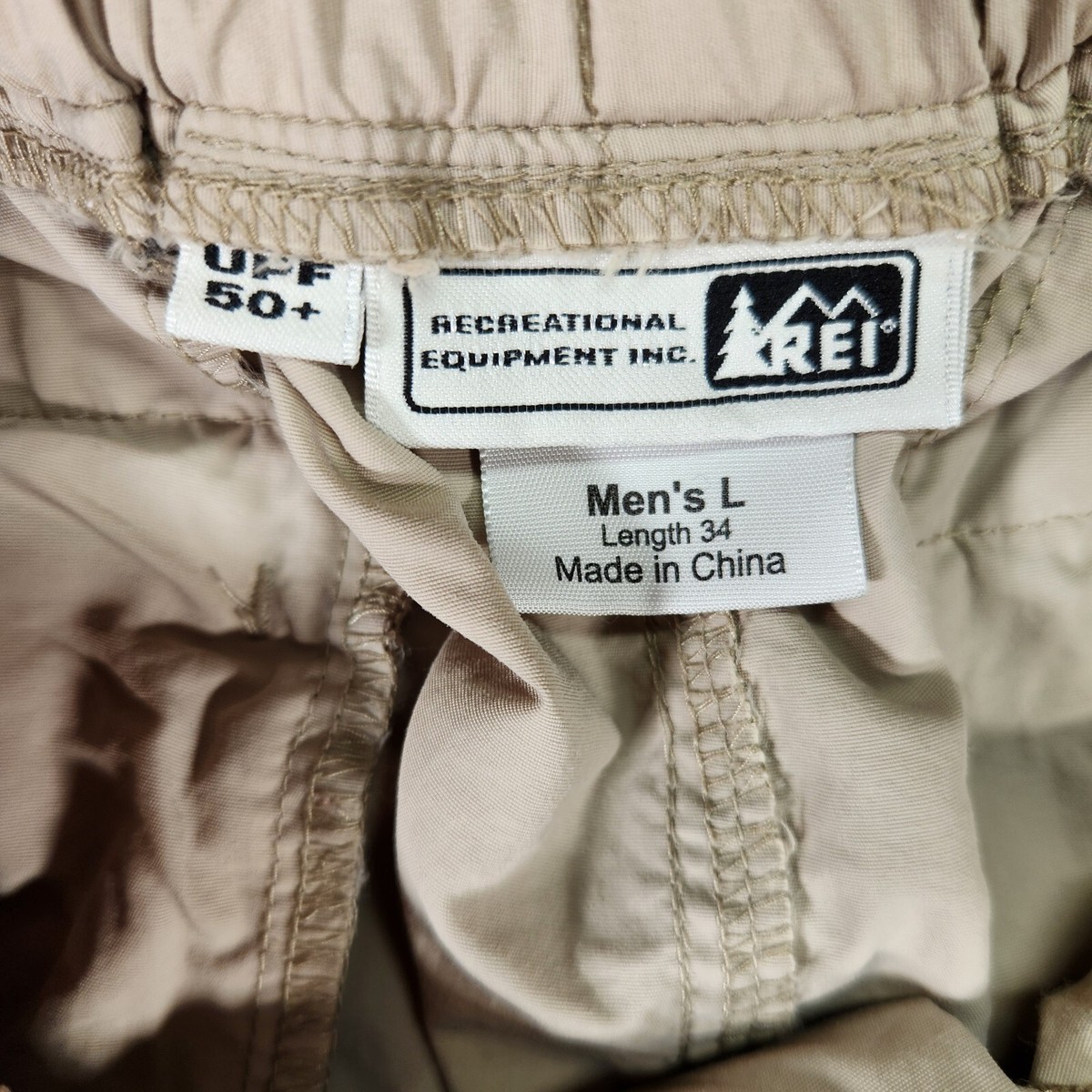 Pantalon De Randonnée Convertible REI Cabriolet Taille 12 - Cargo Zip-Off UPF 50