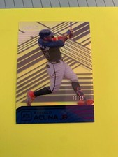 2021 PANINI CHRONICLES CLEAR VISION RONALD ACUNA JR. 6/25