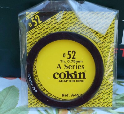 Cokin A452 System A Adaptor ring / Bague d'adaptation 52mm