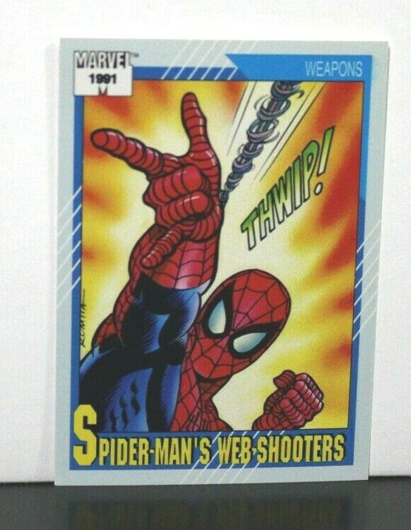 MARVEL 1991 トレーディングカード まとめ メルカリ便 1991 IMPEL MARVEL UNIVERSE CARD #131 SPIDER-MAN'S WEB-SHOOTERS | eBay