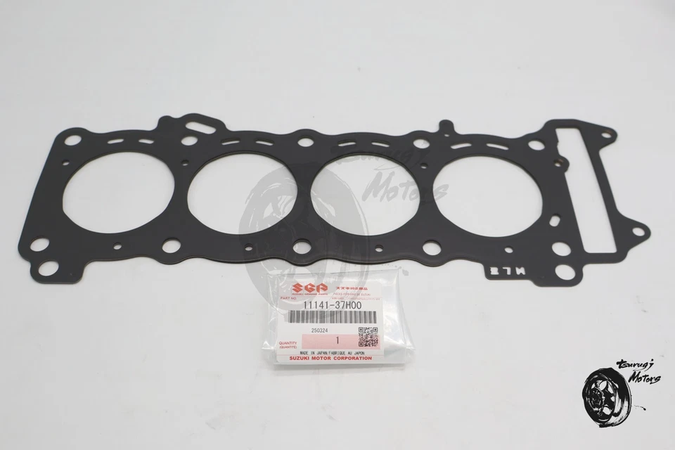 Junta de culata genuina SUZUKI GSX-R 600 11141-37H00 OEM nueva Foto 2 de 4