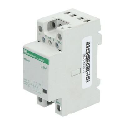Benedikt&Jager R25-40 Modular Contactor Used UMP