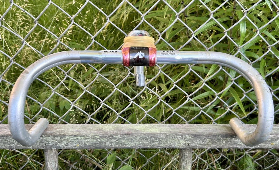 Modolo Twin 777 Adjustable Stem Handlebar Combo Drop Bar Cinelli Colnago Derosa - Image 2 of 4