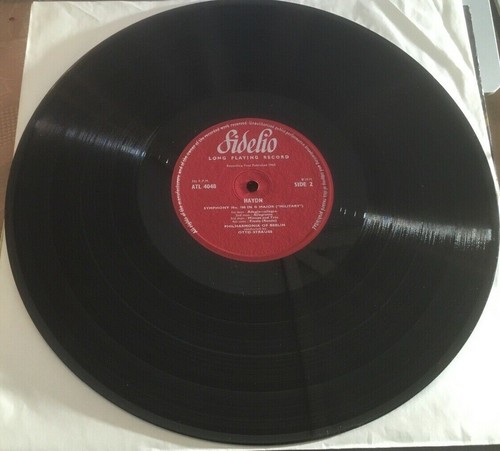 Berlin Philharmonia & Strauss "Surprise & Military: Haydn Symphonies" 1963 LP EX - Picture 7 of 8