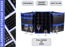 Glassware Storage Boxes for Champagne Glasses & Wine Glasses Caterbox UK