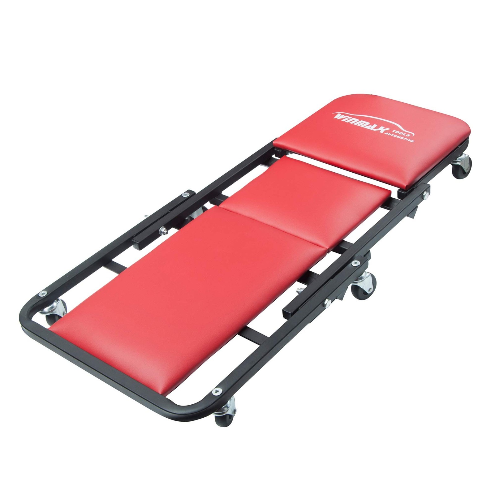 41" Foldable Heavy Duty Z Creeper Seat Rolling Chair Mechanics Garage 2 in 1 ...